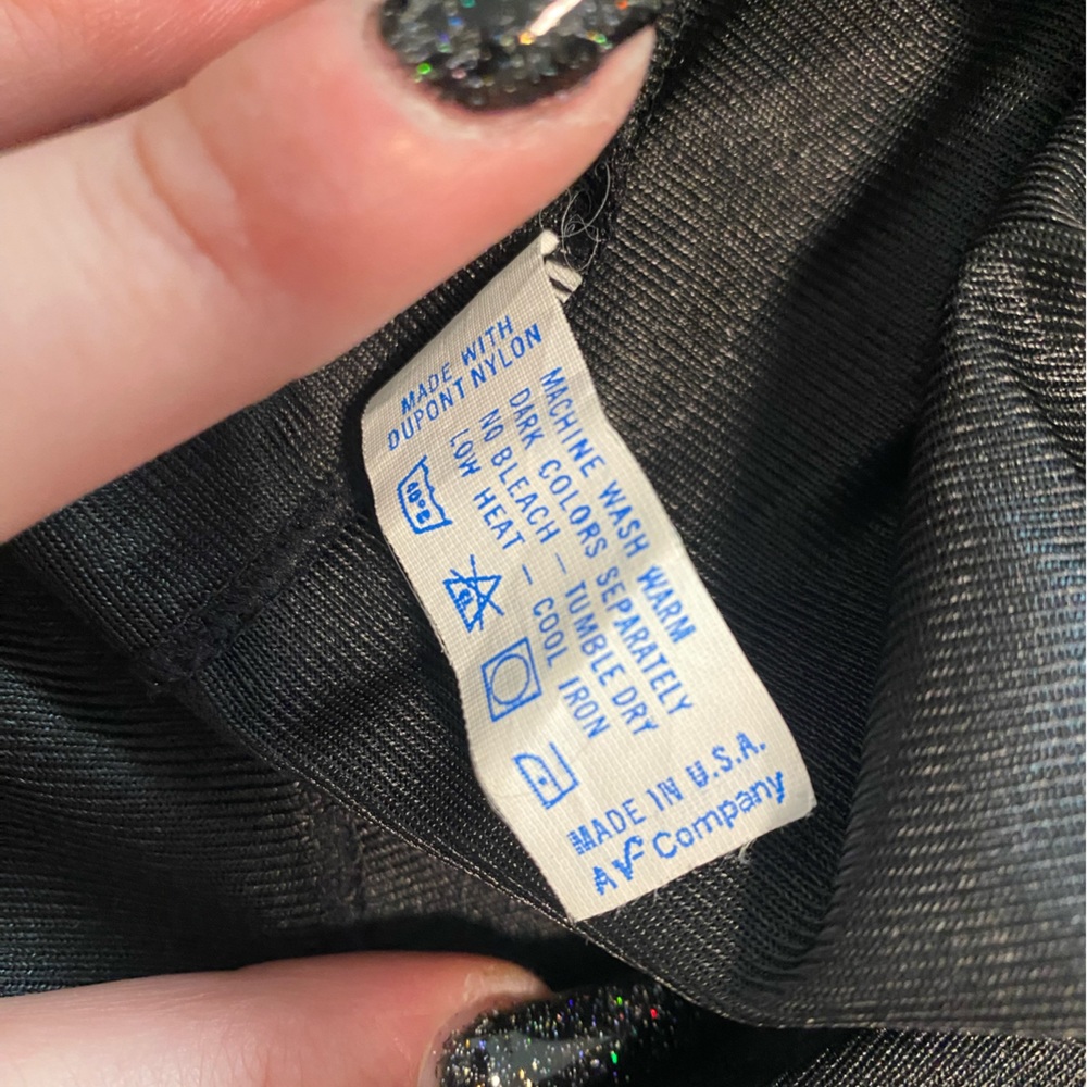 Vintage Black Lace Slip Cami Top - Picture 3 of 3